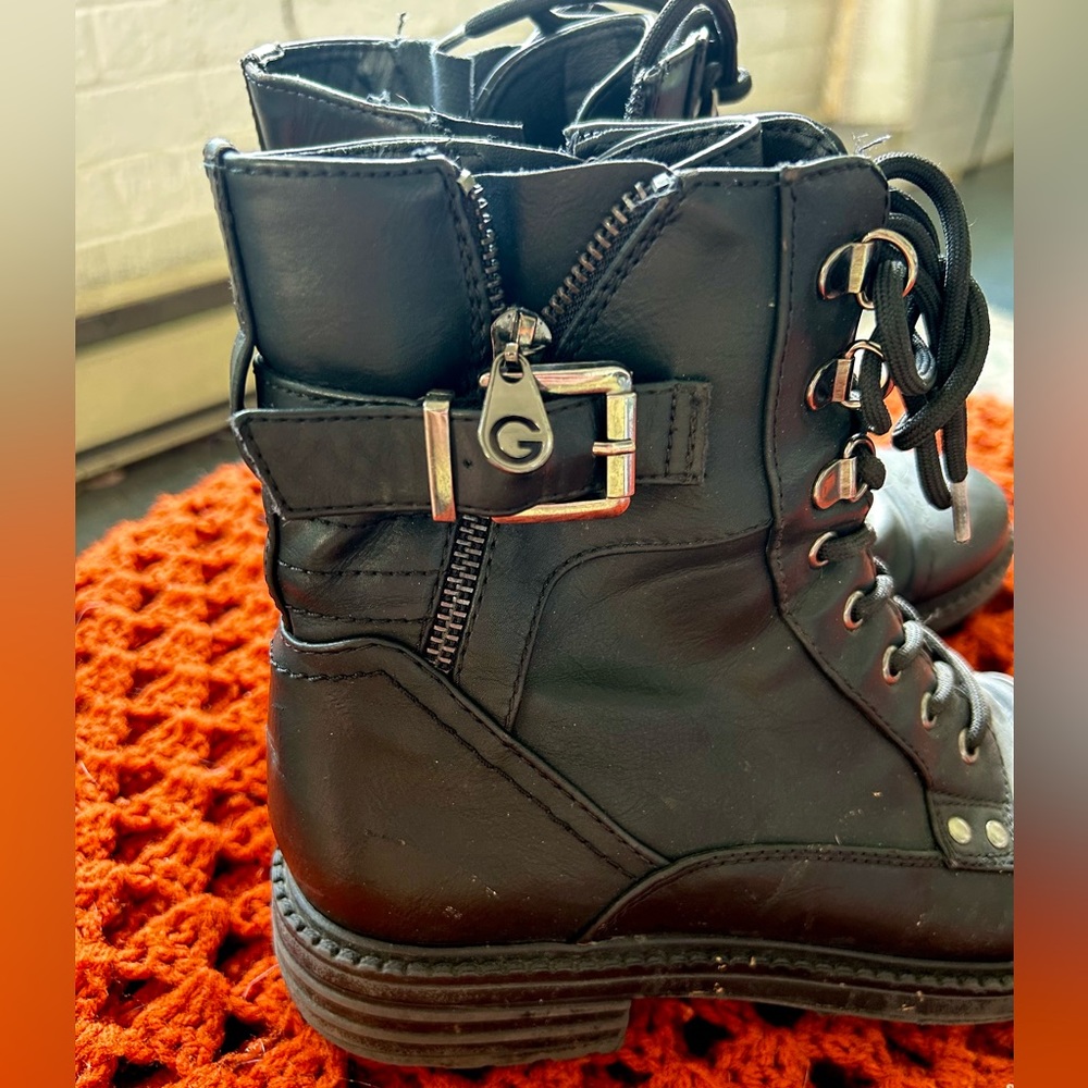 Guess Lace-Up Boots